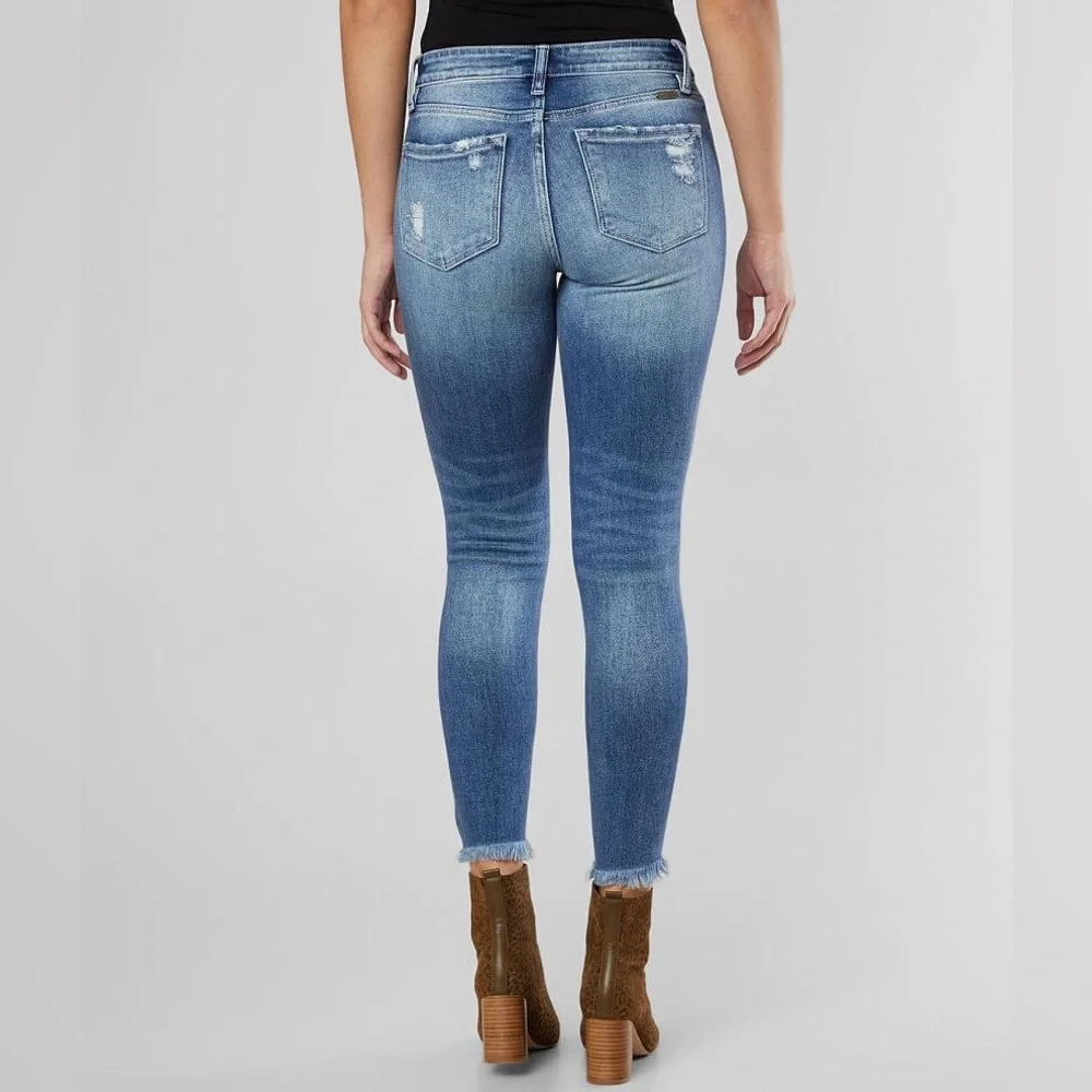 KANCAN | Signature Mid-Rise Ankle Skinny Jean - Picture 3 of 7